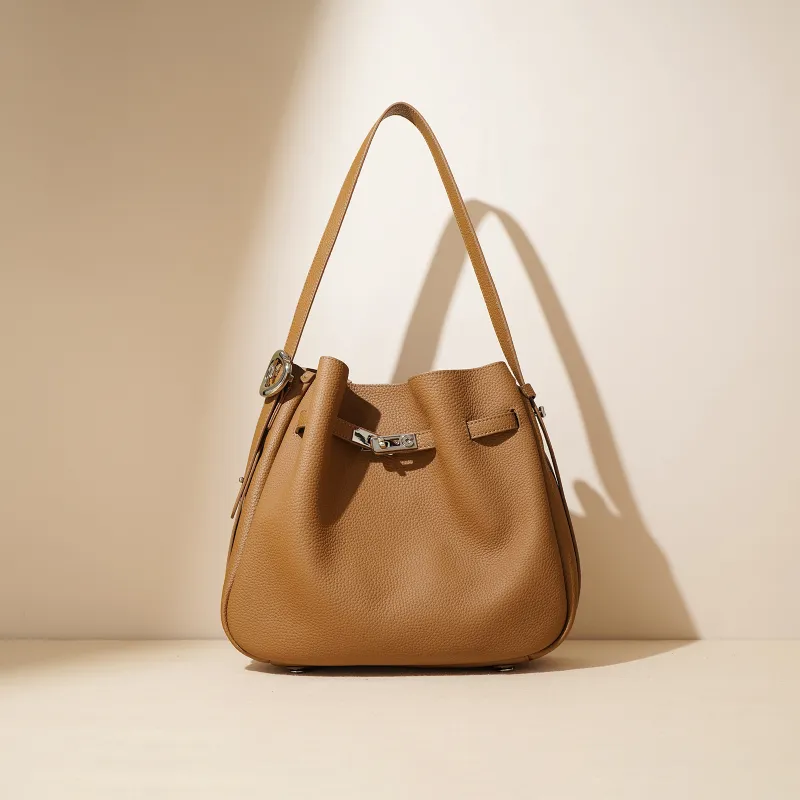 COURONNE Top Grain Cow Leather Portable/One Shoulder/Crossbody Bag Regular Women's Multicolor-5
