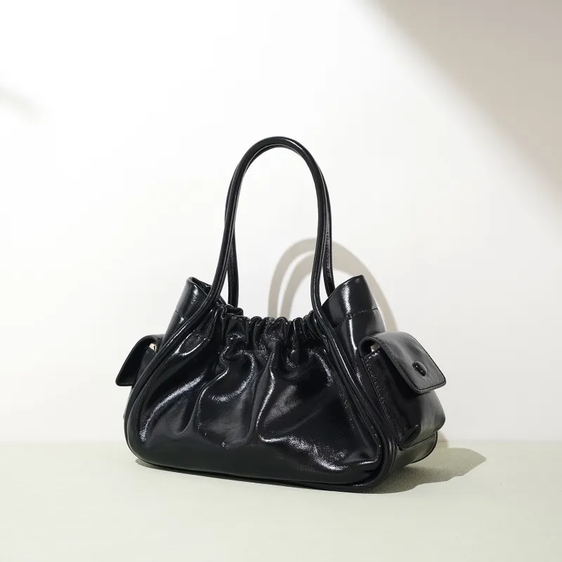 COURONNE Cow Leather Handbag Women's Multicolor-12