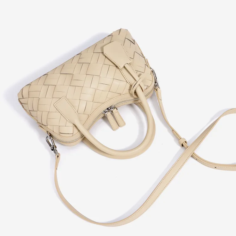 COURONNE Cow Leather Handbag Regular Women's Multicolor-5