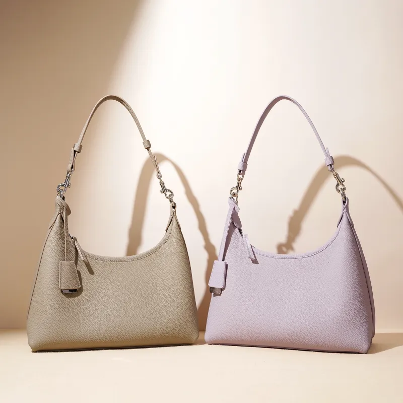 COURONNE Top Grain Cow Leather One Shoulder Handbag Women's Multicolor-29