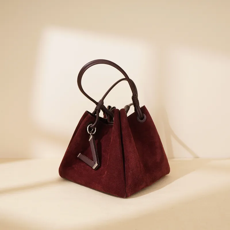 COURONNE Anti velvet Cowhide Shoulder Bag Regular Women's Multicolor-2