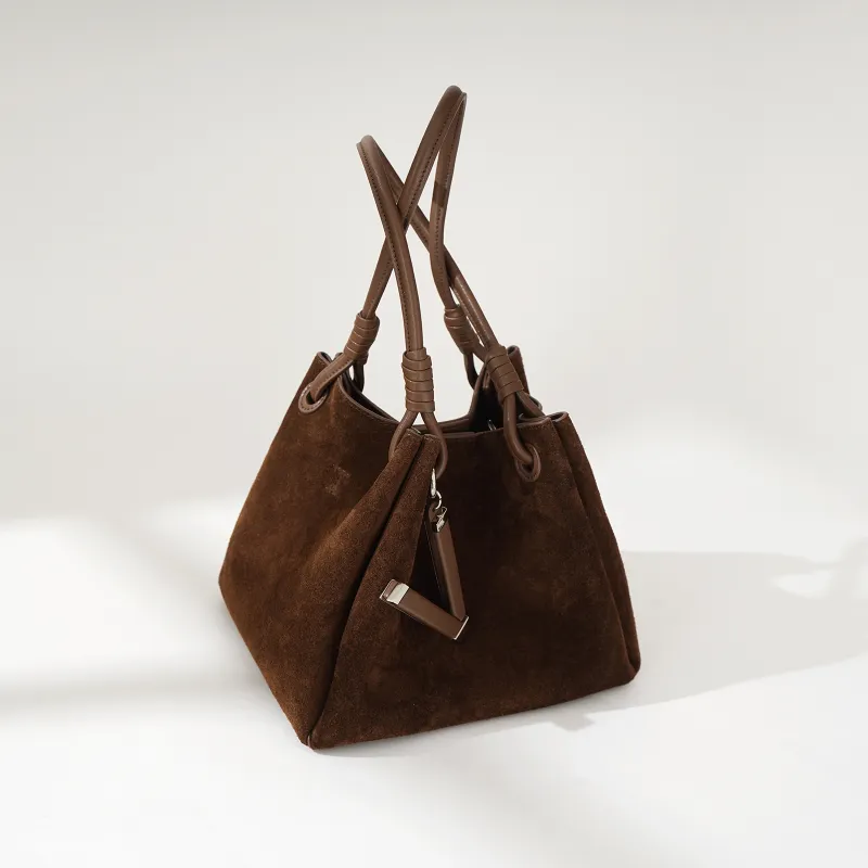 COURONNE Anti velvet Cowhide Shoulder Bag Regular Women's Multicolor-8