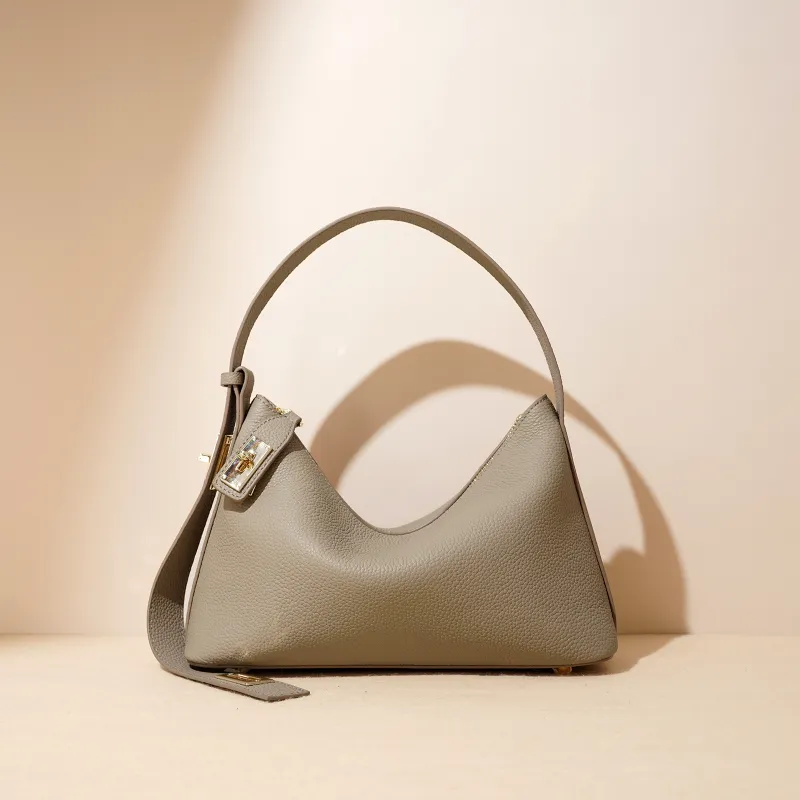 COURONNE Top Grain Cow Leather Handbag Women's Multicolor-20