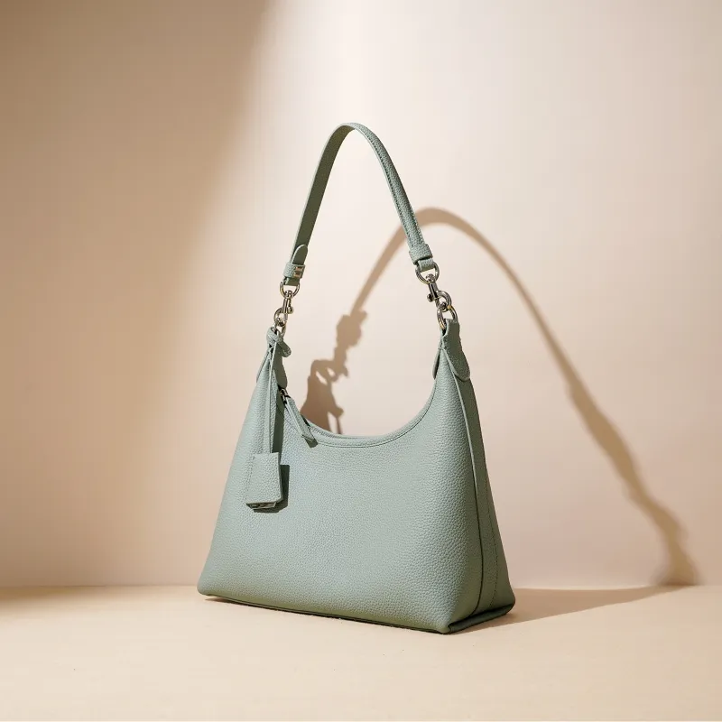 COURONNE Top Grain Cow Leather One Shoulder Handbag Women's Multicolor-16