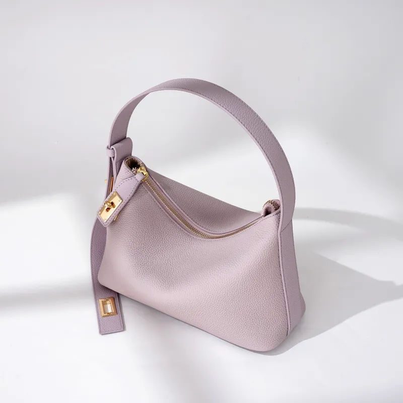 COURONNE Top Grain Cow Leather Handbag Women's Multicolor-5
