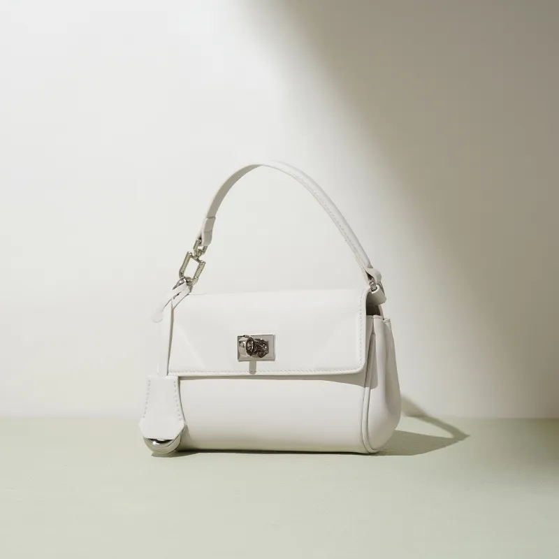 COURONNE Cow Leather Shoulder Bag, Handbag Women's Multicolor-16