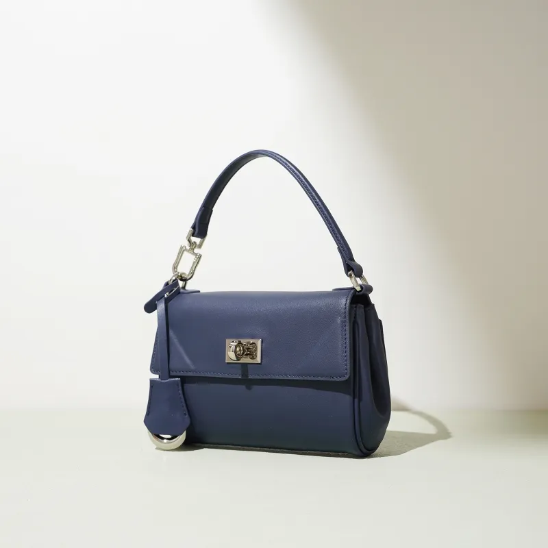 COURONNE Cow Leather Shoulder Bag, Handbag Women's Multicolor-10