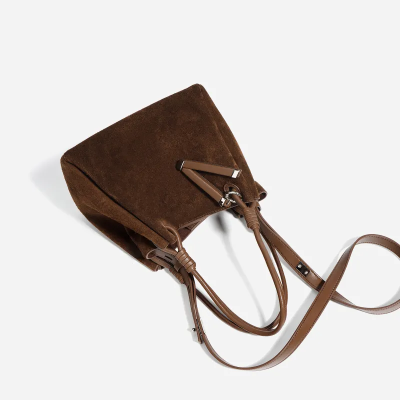 COURONNE Anti velvet Cowhide Shoulder Bag Regular Women's Multicolor-10