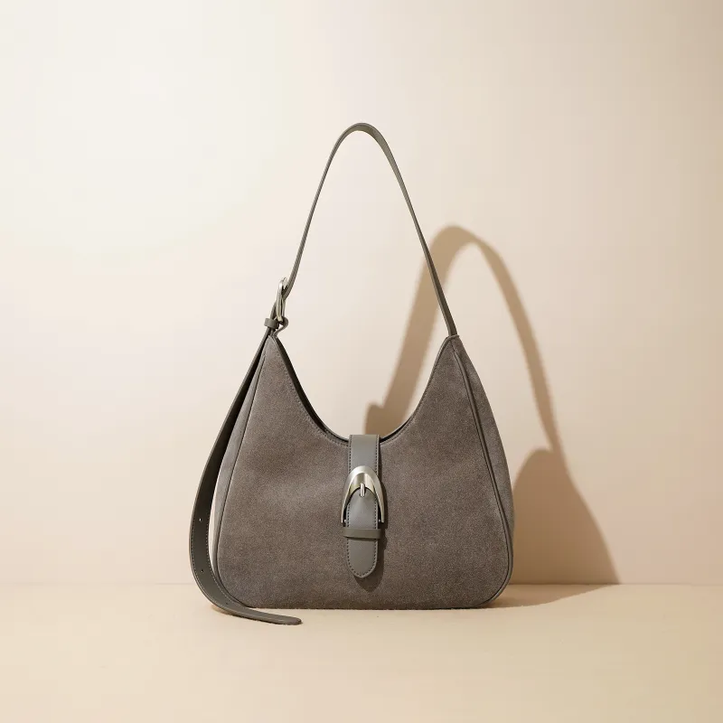COURONNE Matte Cow Leather Shoulder Bag Regular Women's Multicolor-2