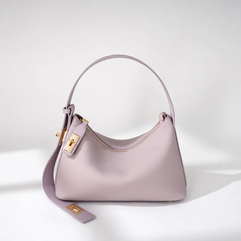 COURONNE Top Grain Cow Leather Handbag Women's Multicolor-6