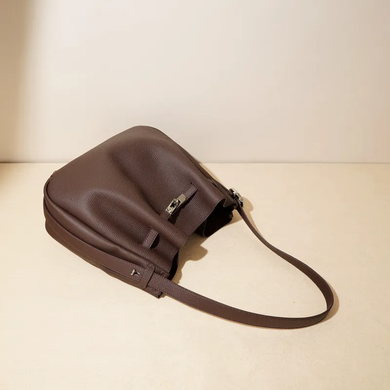 COURONNE Top Grain Cow Leather Portable/One Shoulder/Crossbody Bag Regular Women's Multicolor-11