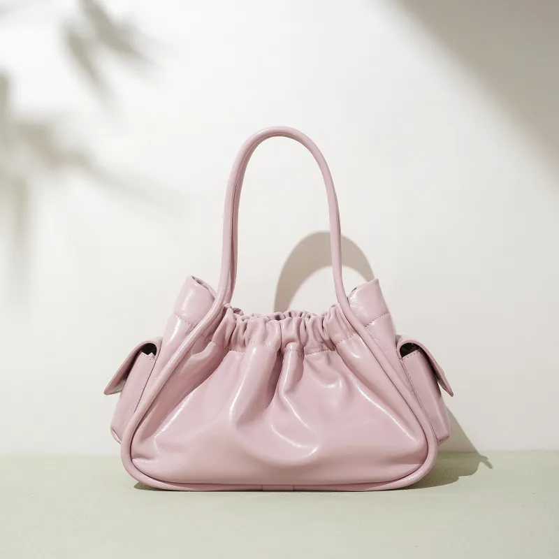 COURONNE Cow Leather Handbag Women's Multicolor-8
