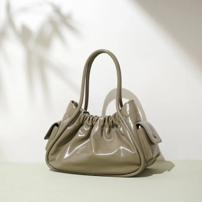 COURONNE Cow Leather Handbag Women's Multicolor-19
