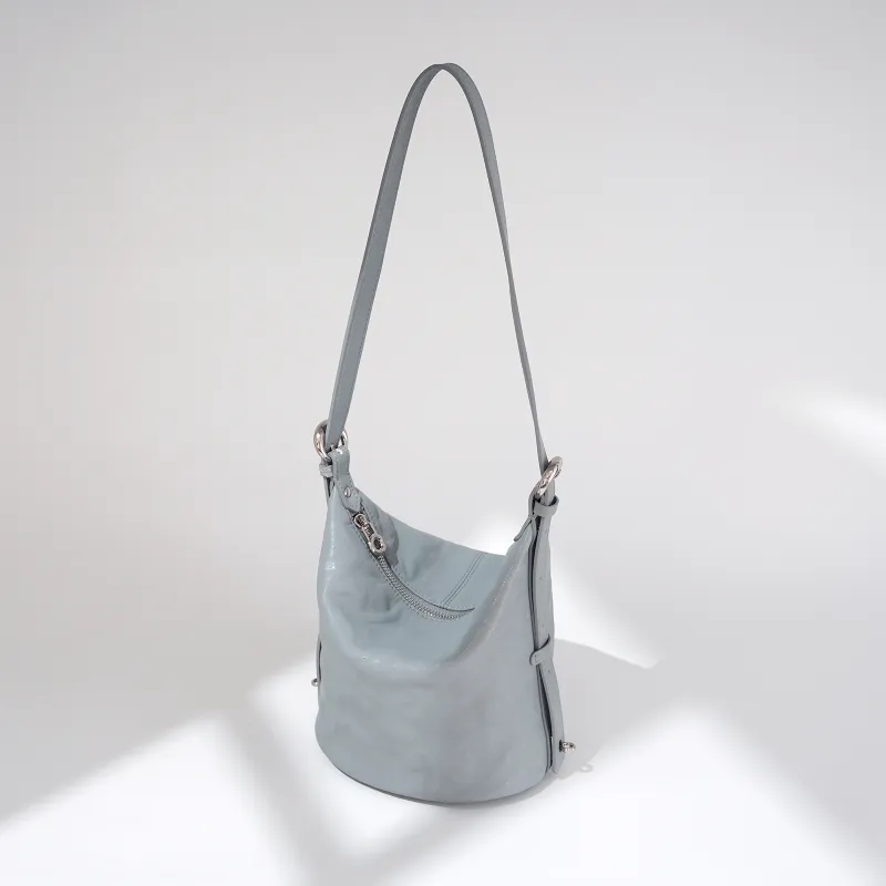 COURONNE Top Grain Cow Leather Shoulder Bag Regular Women's Multicolor-21