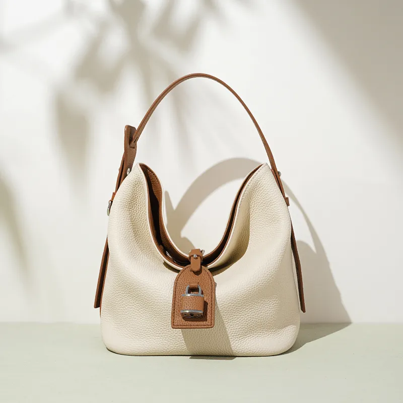 COURONNE Cow Leather Handbag Women's Multicolor-11