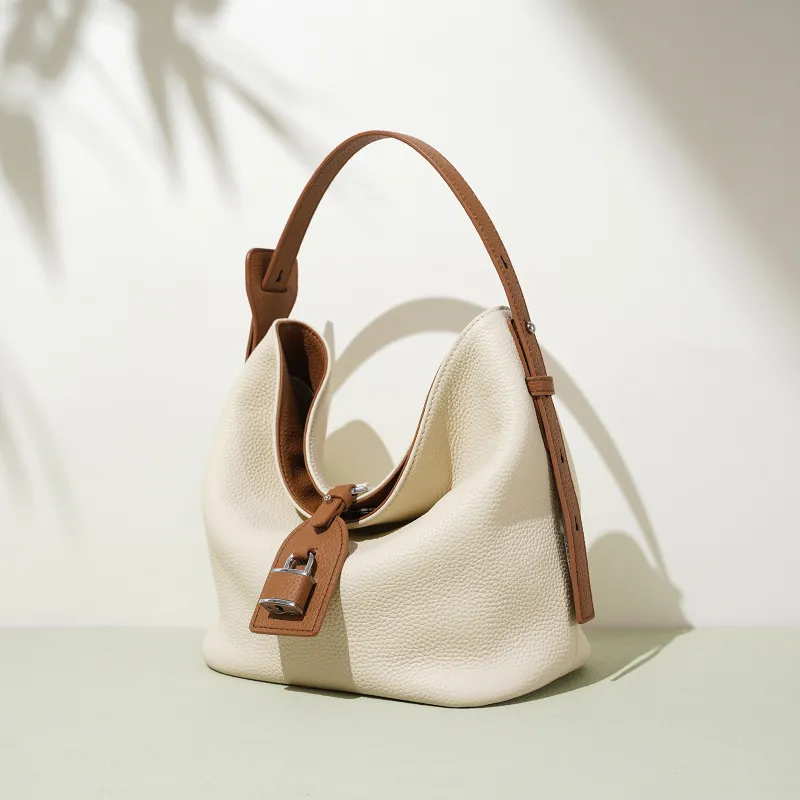 COURONNE Cow Leather Handbag Women's Multicolor-12