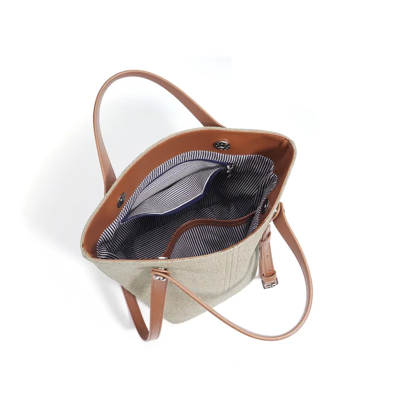 COURONNE Cow Leather Bucket Bag Handbag Regular Women's Multicolor-6