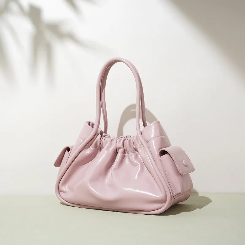 COURONNE Cow Leather Handbag Women's Multicolor-9