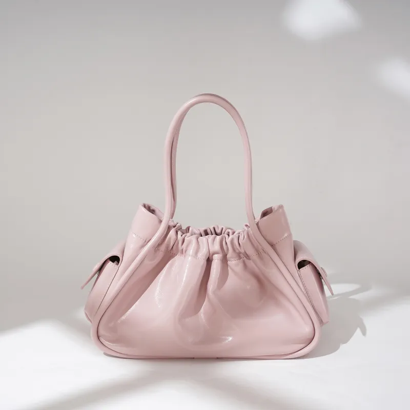 COURONNE Cow Leather Handbag Women's Multicolor-5