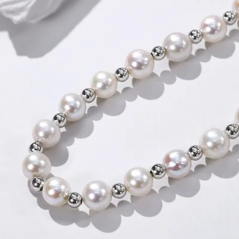Luxury Beads Pearl Necklaces Women's-4