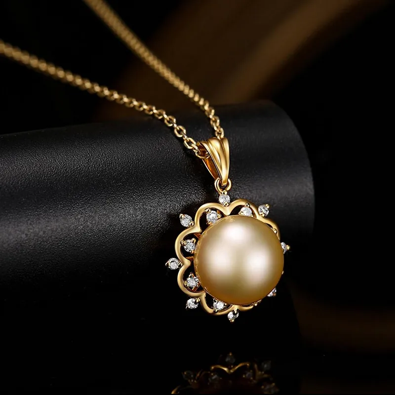 Luxury Beads Pearl Necklaces Women's-3