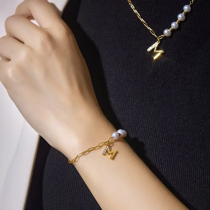 Luxury Beads Pearl Bracelets Women's-5