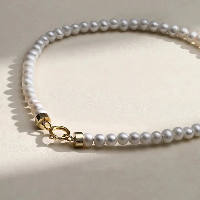 Luxury Beads Freshwater Pearl Bracelets Women's-4