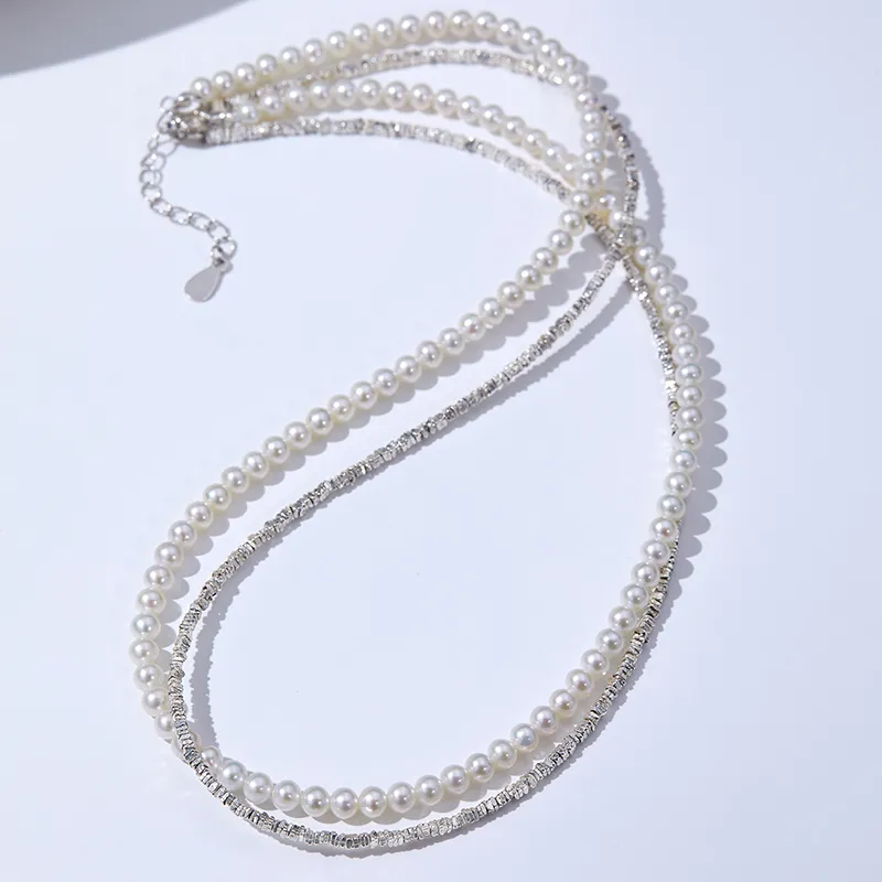 Luxury Beads Pearl Necklaces Women's-3