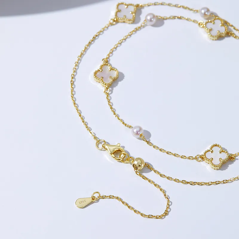 Luxury Beads Pearl Necklaces Women's-9
