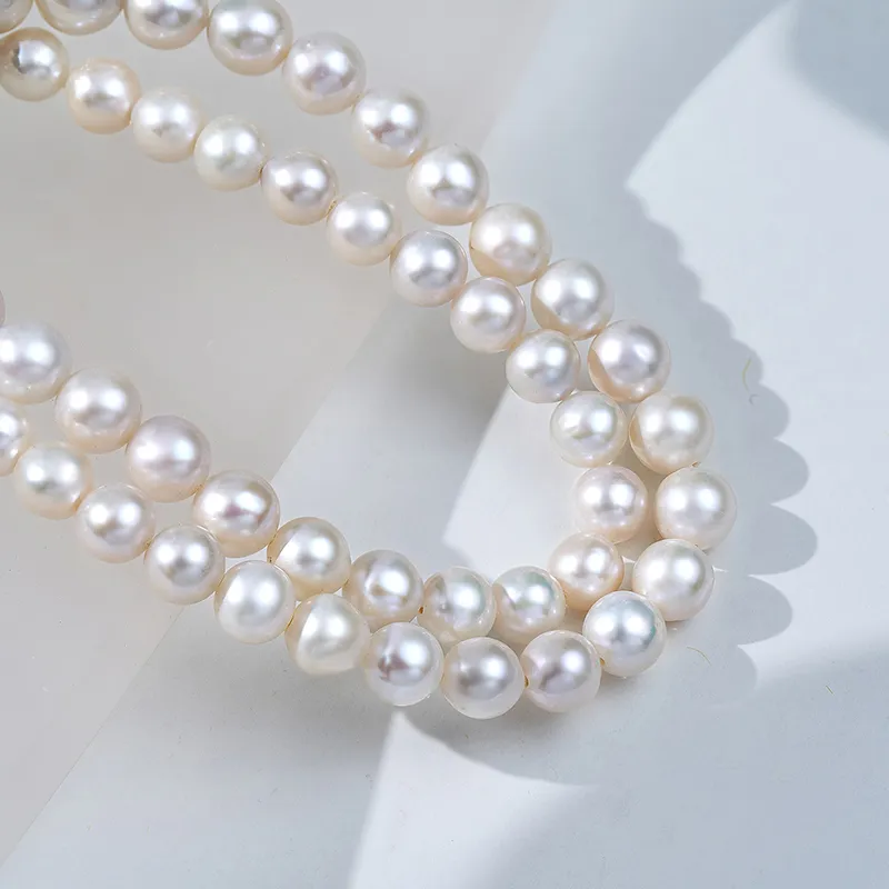 Luxury Beads Freshwater Pearl Necklace, Birthday, Bestie, Self Wear Women's-3