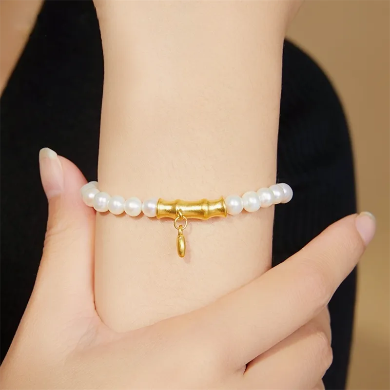 Luxury Beads Freshwater Pearl Bracelets Women's-1
