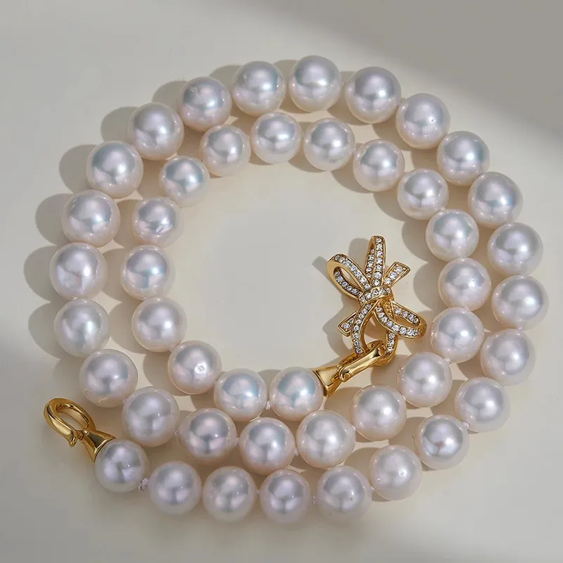 Luxury Beads Pearl Necklaces Women's-1