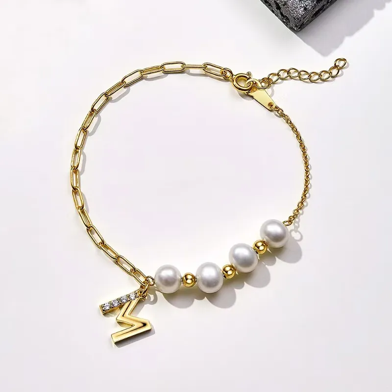 Luxury Beads Pearl Bracelets Women's-1
