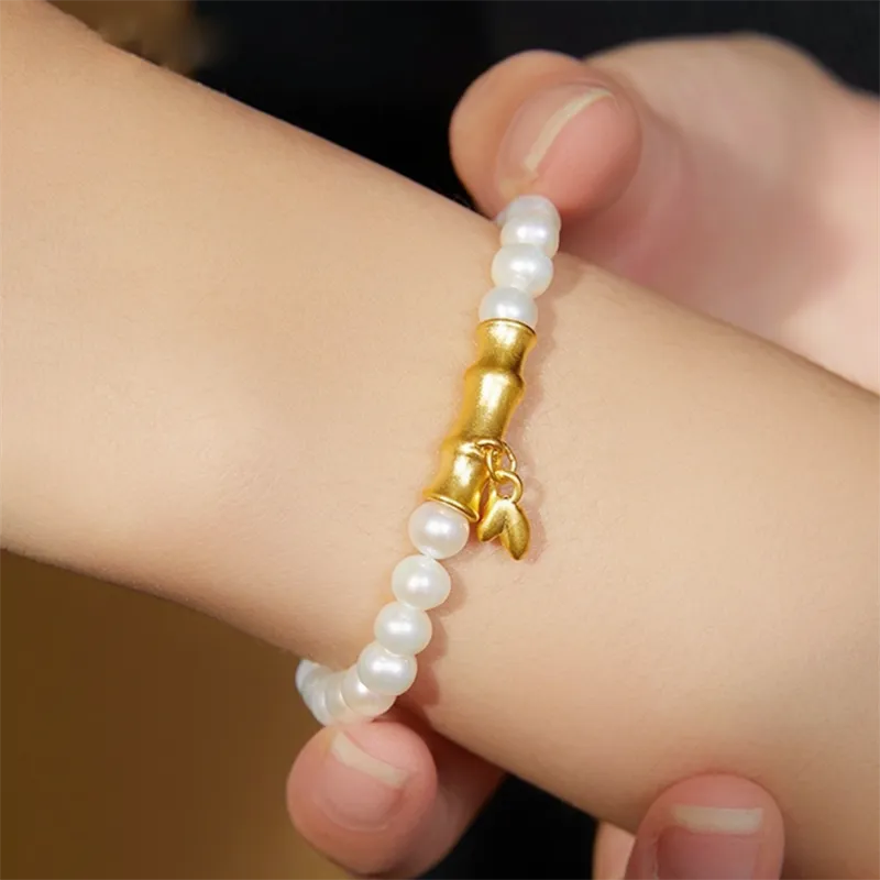 Luxury Beads Freshwater Pearl Bracelets Women's-2