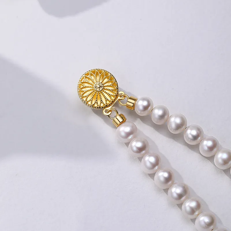 Luxury Beads Pearl Bracelets Women's-3