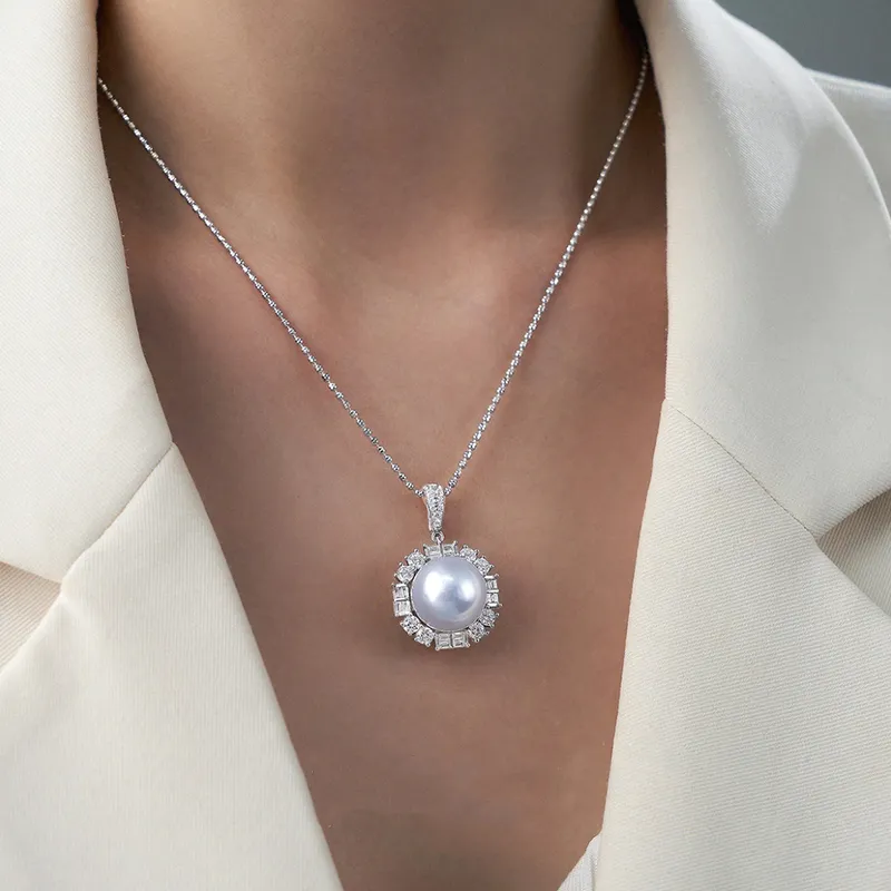 Luxury Beads Pearl Necklaces Women's-4