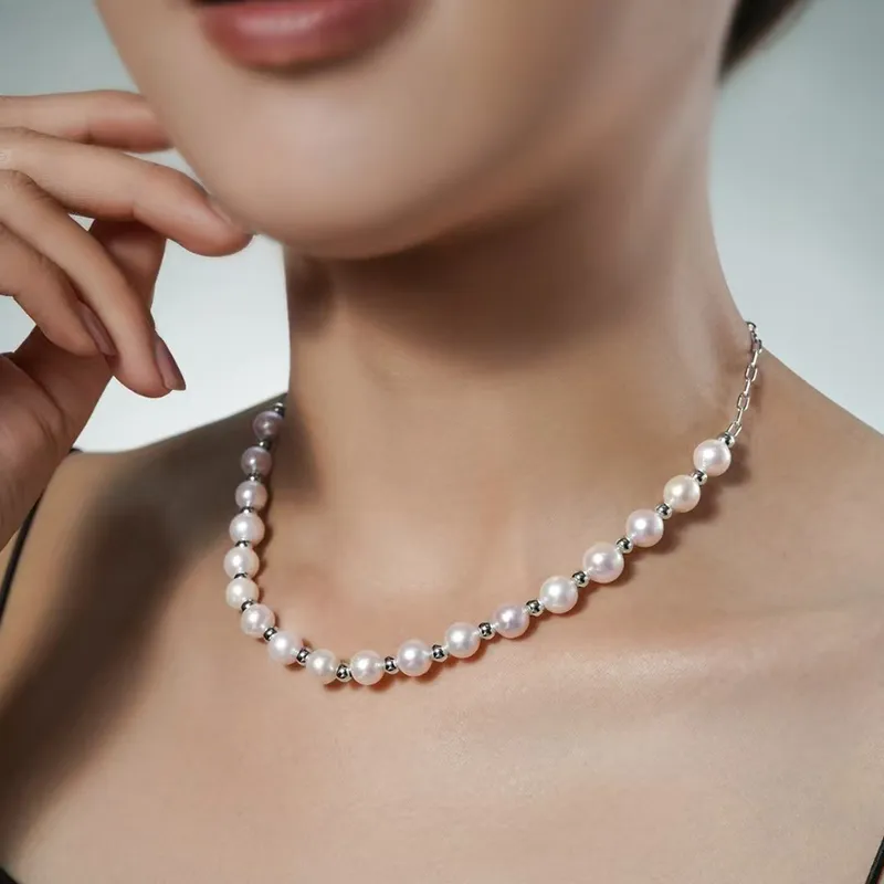 Luxury Beads Pearl Necklaces Women's-5