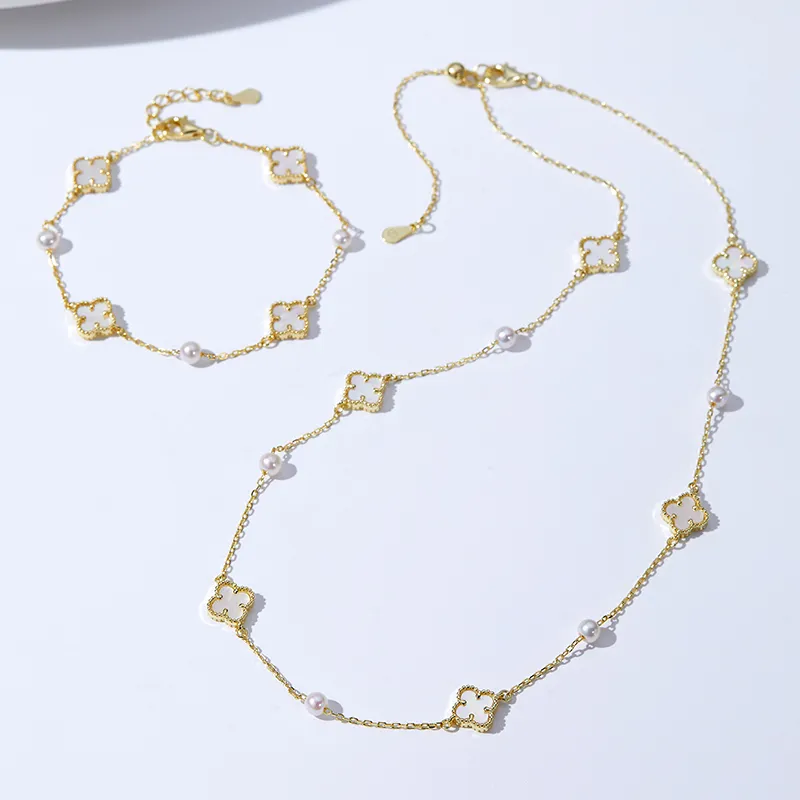 Luxury Beads Pearl Necklaces Women's-11