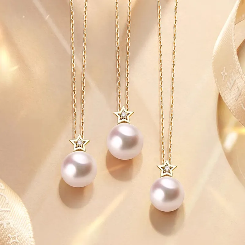 Luxury Beads Pearl Necklaces Women's-2