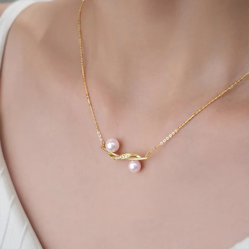 Luxury Beads Pearl Necklaces Women's-2