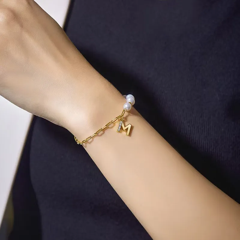 Luxury Beads Pearl Bracelets Women's-3