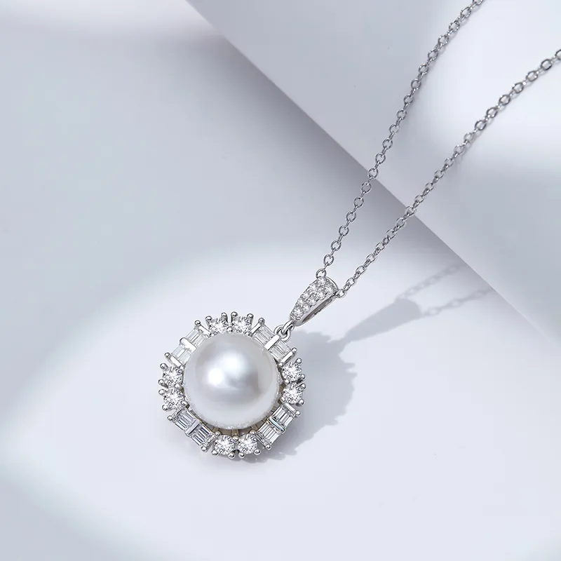 Luxury Beads Pearl Necklaces Women's-3