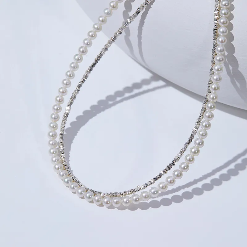 Luxury Beads Pearl Necklaces Women's-1