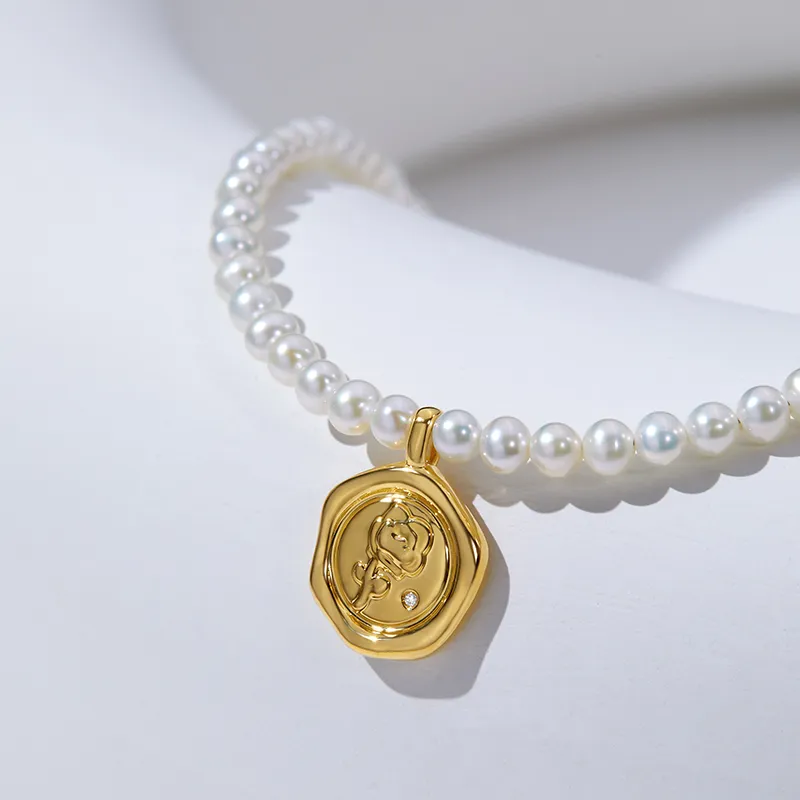 Luxury Beads Pearl Necklaces Women's-2