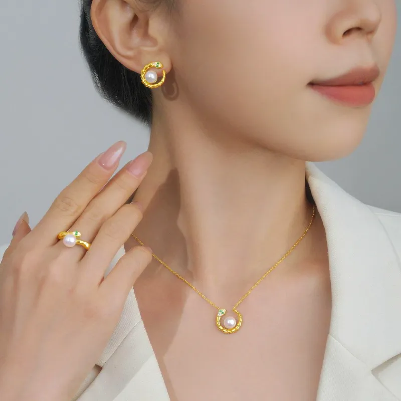 Luxury Beads Pearl Pendants Women's-11