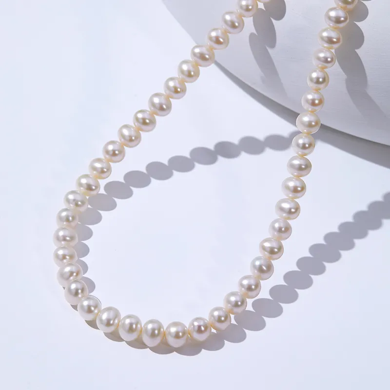 Luxury Beads Pearl Necklaces Women's-3