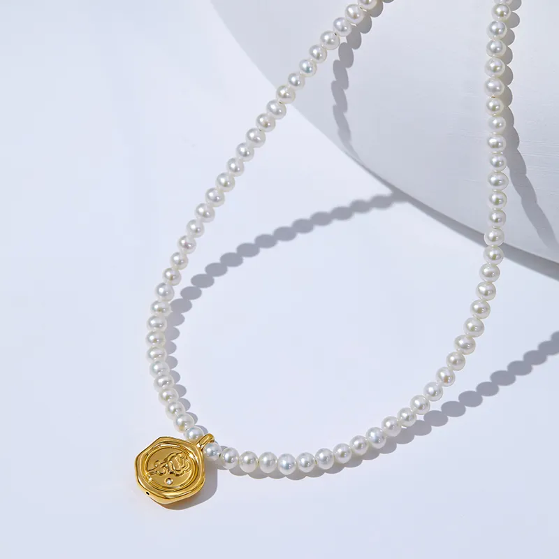 Luxury Beads Pearl Necklaces Women's-1