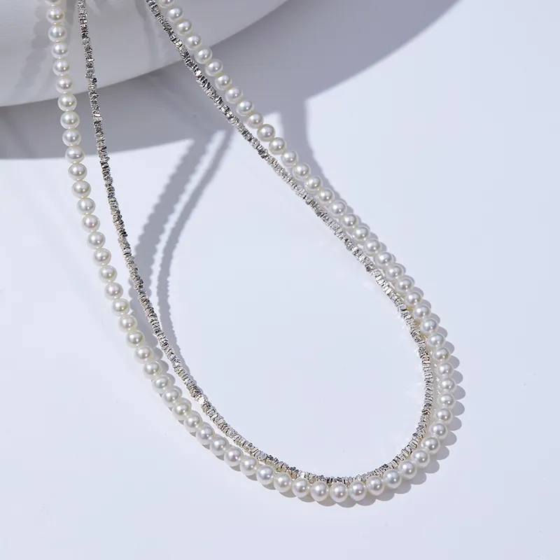 Luxury Beads Pearl Necklaces Women's-4