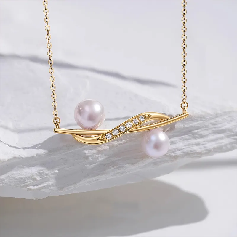 Luxury Beads Pearl Necklaces Women's-1