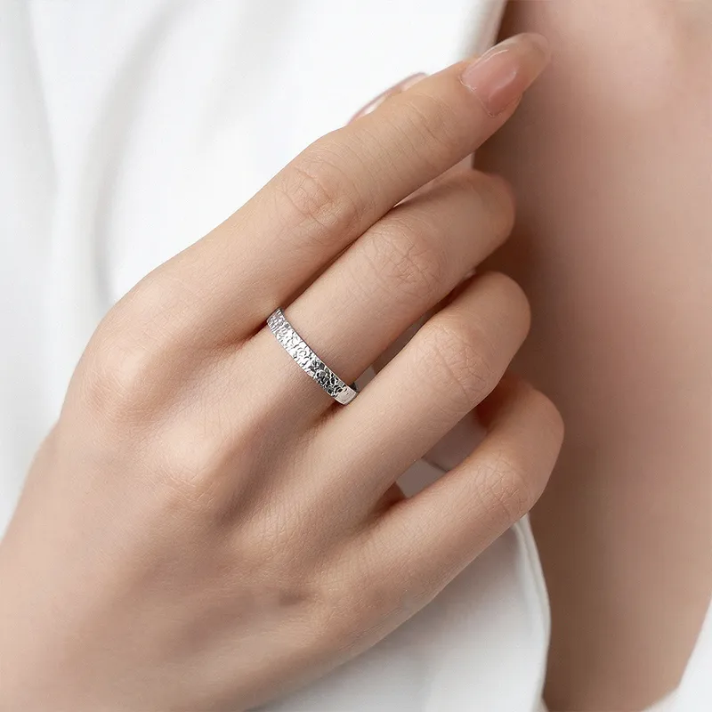 Luxury Beads 925 Sterling Silver Rings Women's-5